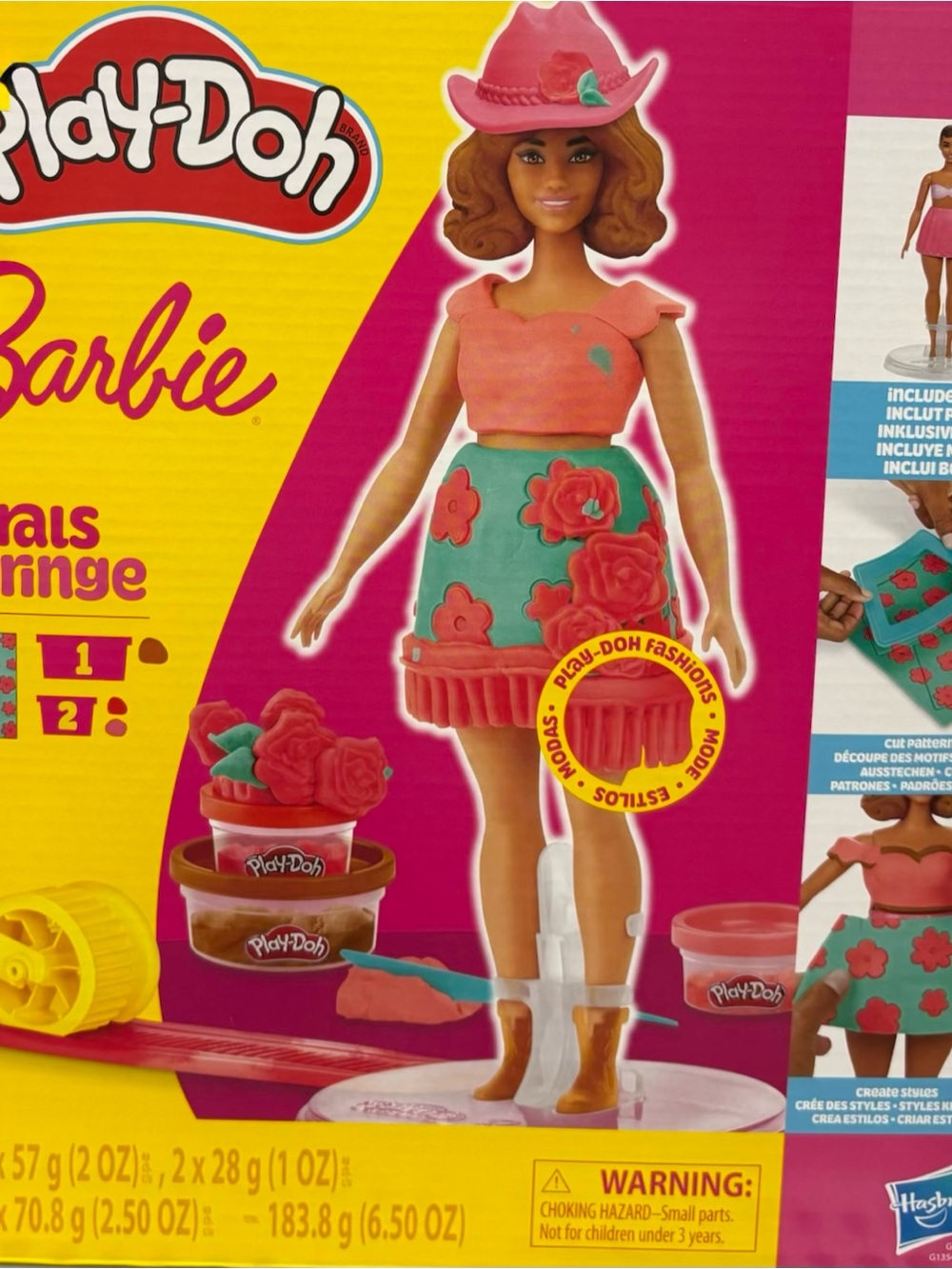 Barbie Play‑Doh Fashion Floral and Fringe Play set. Brand new in the box